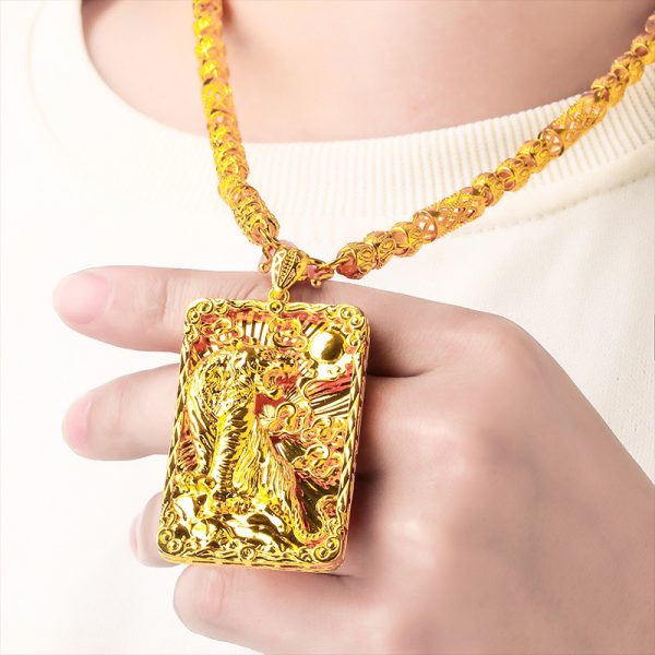 Men's Domineering Pendant Chain Tiger Pendant