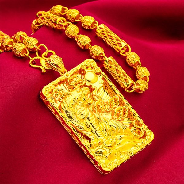 Men's Domineering Pendant Chain Tiger Pendant